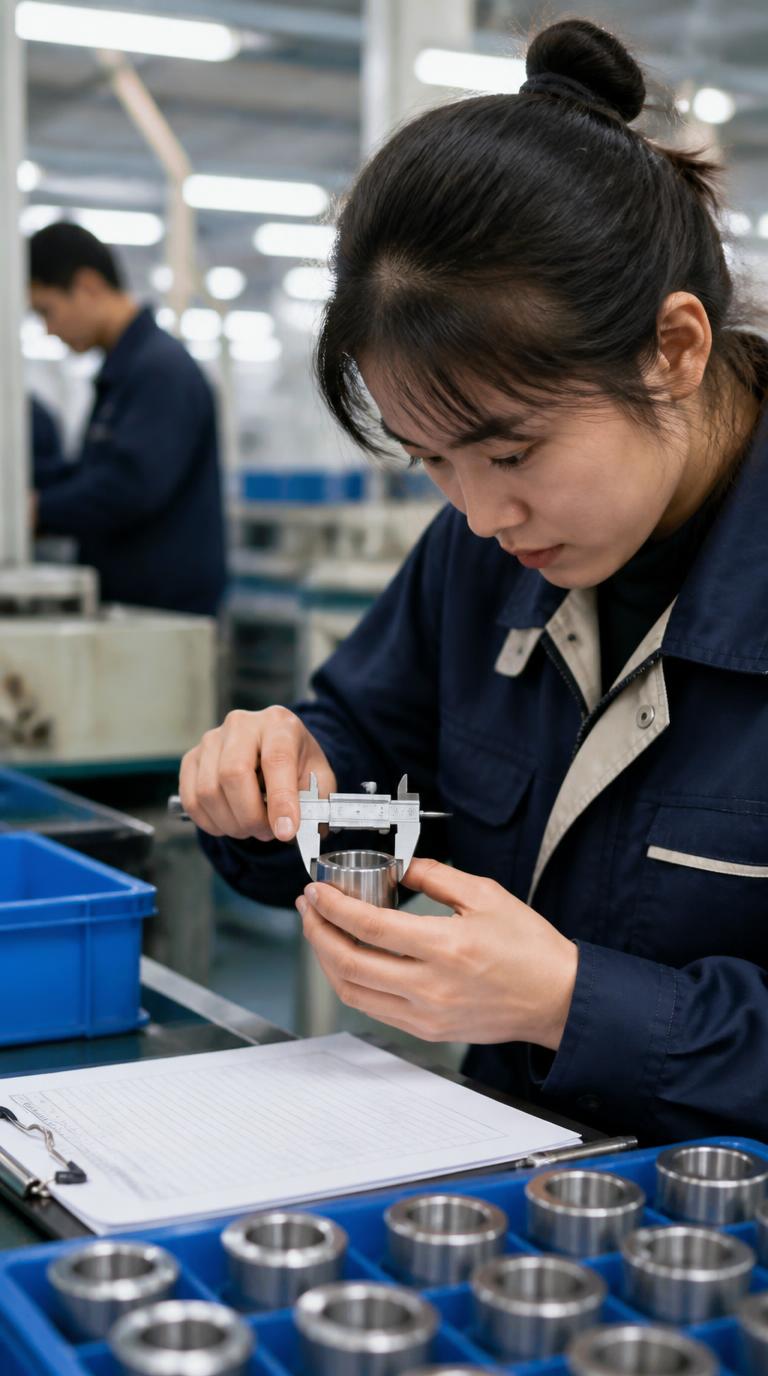 Checking measurements before approval